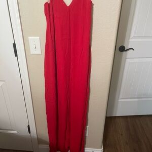 Lovestitch Vibrant Red Sleeveless Top